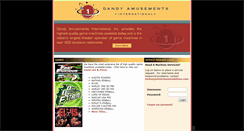 Desktop Screenshot of dandyamusement.com